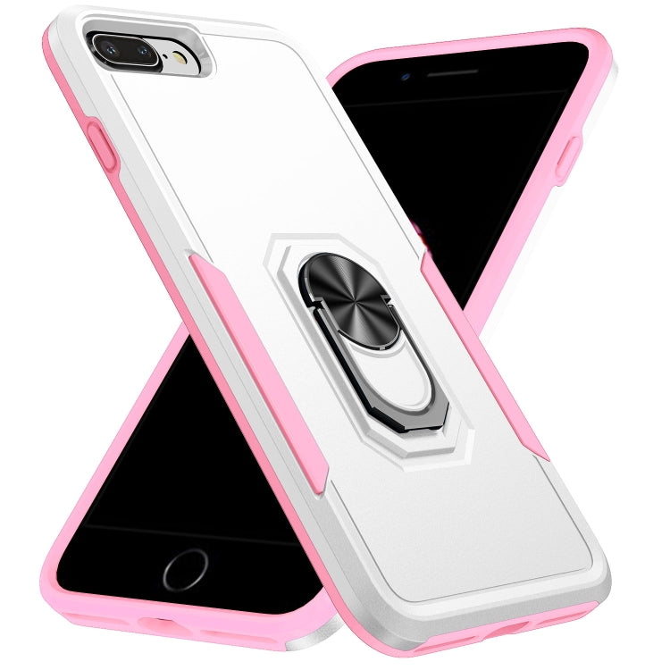 Funda para teléfono Pioneer Armor de policarbonato resistente y TPU con soporte para iPhone SE 2022/SE 2020/8/7, iPhone 8 Plus/7 Plus