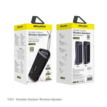 awei Y331 Outdoor TWS Stereo Bluetooth Speaker