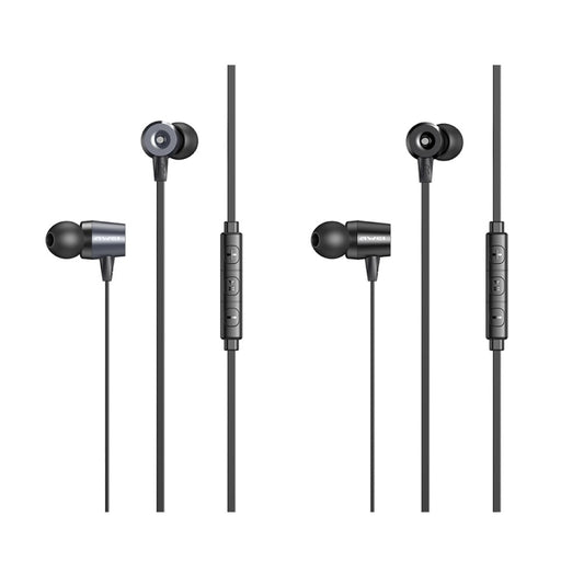 awei L1 Stereo Surround In-ear Wired Earphone, L1(Black), L1(Grey)