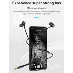 awei L1 Stereo-Surround-In-Ear-Kopfhörer mit Kabel, L1 (Schwarz), L1 (Grau)