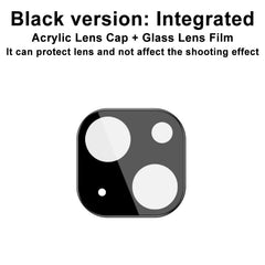 imak Integrated Rear Camera Lens Tempered Glass Film with Lens Cap Black Version, For iPhone 13 / 13 mini, For iPhone 13 Pro / 13 Pro Max, For Samsung Galaxy A53 5G, For Samsung Galaxy A73, For Xiaomi 12 / 12X, For Xiaomi 12 Pro