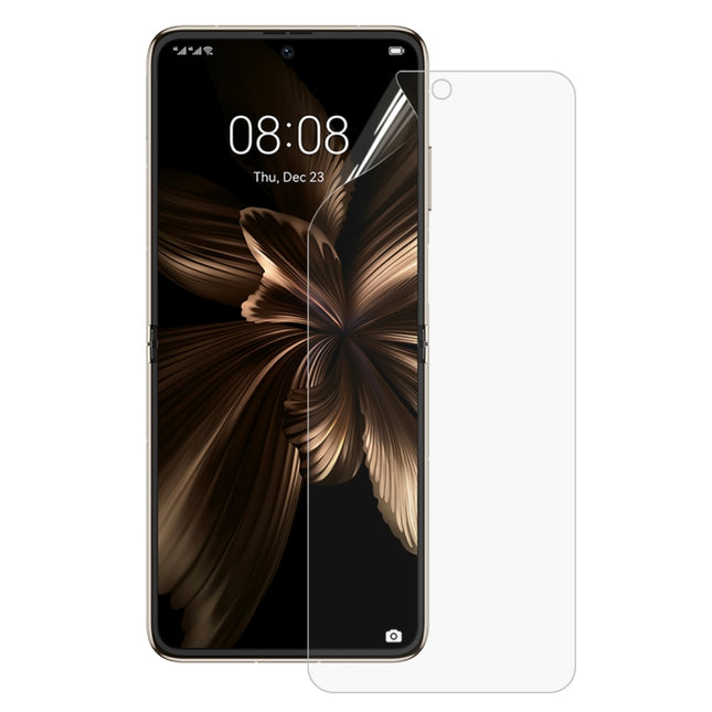 Full Screen Protector Explosion-proof Hydrogel Film, For Huawei P50 Pocket (Front Film) (1 PC), For Huawei P50 Pocket (Back Film) (1 PC), For Huawei P50 Pocket (Front + Back Film) (1 PC)