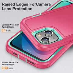 3 in 1 Rugged Holder Phone Case, For iPhone 13 mini, For iPhone 13, For iPhone 13 Pro