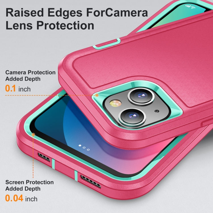 3 in 1 Robuste Handyhülle mit Halterung, Für iPhone 13 mini, Für iPhone 13, Für iPhone 13 Pro