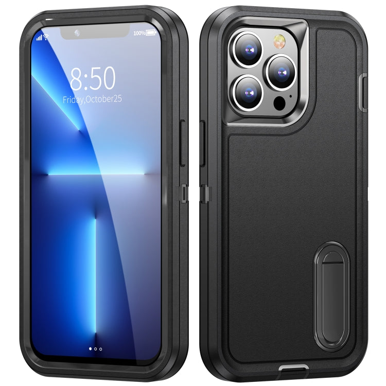 3 in 1 Robuste Handyhülle mit Halterung, Für iPhone 13 mini, Für iPhone 13, Für iPhone 13 Pro