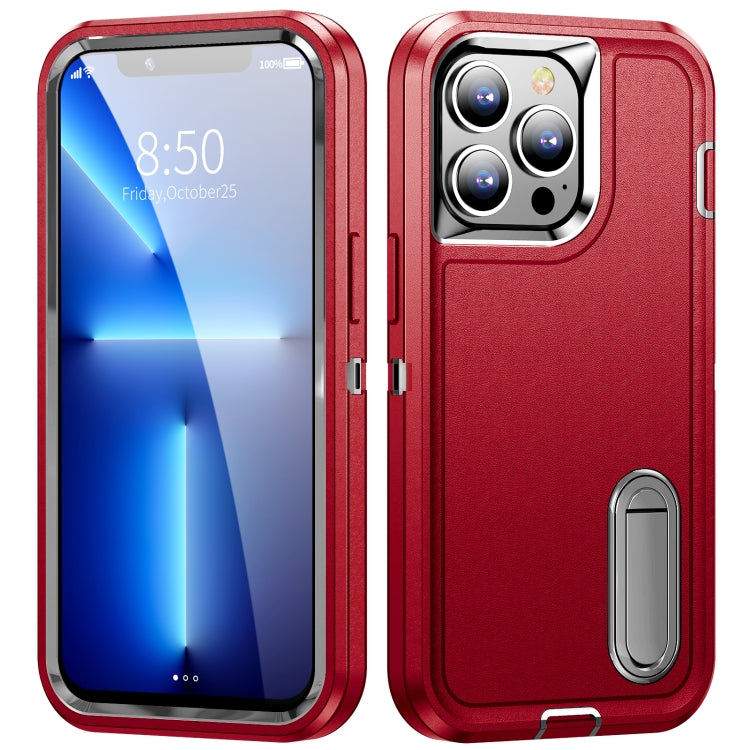 3 in 1 Robuste Handyhülle mit Halterung, Für iPhone 13 mini, Für iPhone 13, Für iPhone 13 Pro