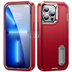 For iPhone 12 Pro Max / Red + Black