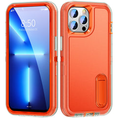 3 in 1 Rugged Holder Phone Case, For iPhone 12 / 12 Pro, For iPhone 12 Pro Max