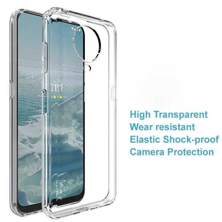 imak UX-5 Series Transparent TPU Phone Case, For Nokia G10 / G20, For Nokia X10 / X20