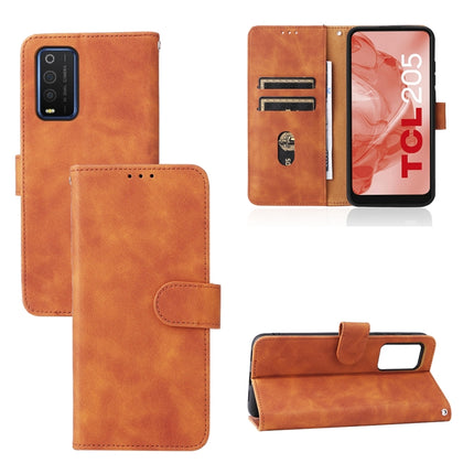 Skin Feel Magnetic Buckle Leather Phone Case, For TCL 205, For UMIDIGI A11S, For OnePlus Nord N20 5G