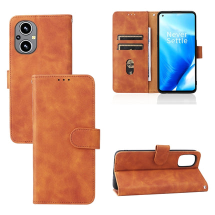 Skin Feel Magnetic Buckle Leather Phone Case, For TCL 205, For UMIDIGI A11S, For OnePlus Nord N20 5G