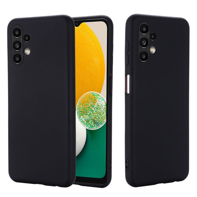 Pure Color Liquid Silicone Phone Case, For Samsung Galaxy A13 4G