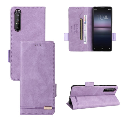 Magnetic Clasp Leather Phone Case, For Sony Xperia 1 II