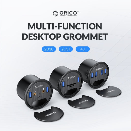 ORICO DESK-4U-BK 4 USB3.0 Port Multifunction Desktop Hub