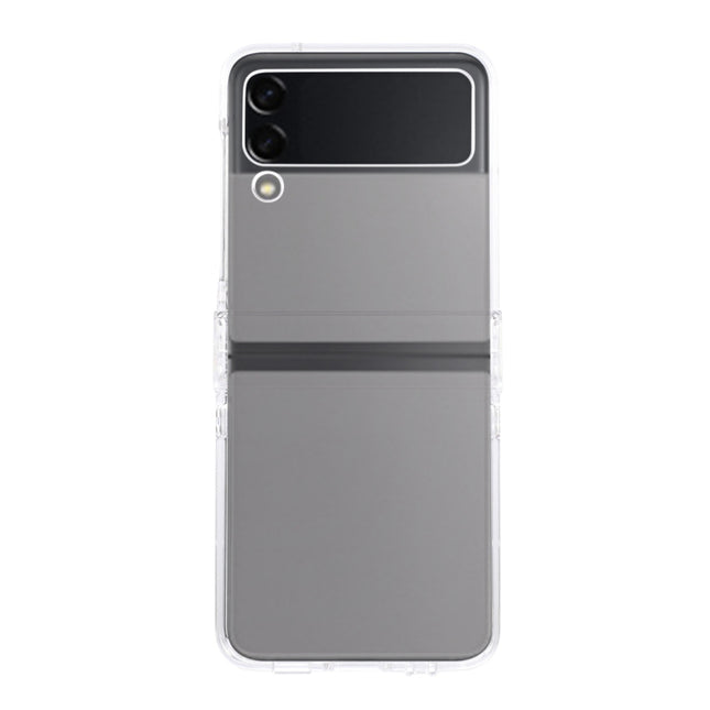 Hinge Fold Transparent PC Phone Case, For Samsung Galaxy Z Flip3 5G
