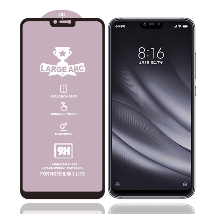 9H HD Large Arc High Alumina Full Screen Tempered Glass Film