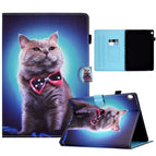 For Lenovo Tab M10 / Bow Tie Cat