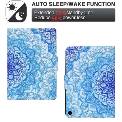 Electric Pressed TPU Leather Tablet Case, For Amazon Kindle Fire HD 8 2020, For Amazon Kindle Fire HD 10 2021, For Amazon Kindle Paperwhite 4 / 3 / 2 / 1, For Amazon Kindle Paperwhite 5, For Lenovo Tab M10, For Lenovo Tab M10 HD 2ND X306X