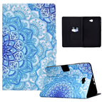 For Samsung Galaxy Tab A 10.1 2016 / Green Flower