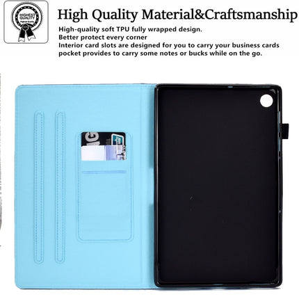 Sewing Pen Slot Leather Tablet Case, For Samsung Galaxy Tab A8, For Samsung Galaxy Tab A7 Lite T220, For Samsung Galaxy Tab A 8.0 2019 T290, For Samsung Galaxy Tab A 8.0 T350, For Samsung Galaxy Tab A7 10.4 2020 T500                                    ...