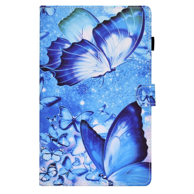 Sewing Pen Slot Leather Tablet Case, For Samsung Galaxy Tab A 10.1 2016 T580, For Samsung Galaxy Tab S6 Lite T610