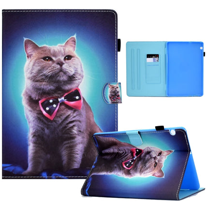 Sewing Pen Slot Leather Tablet Case, For Huawei MediaPad T3 10, For Huawei MediaPad T5, For Huawei MatePad T 10s, For 7 inch Tablet, For 8 inch Tablet, For 10 inch Tablet