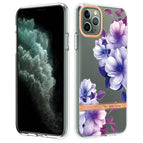 For iPhone 11 Pro Max / Purple Begonia