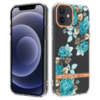 For iPhone 12 / 12 Pro / Blue Rose