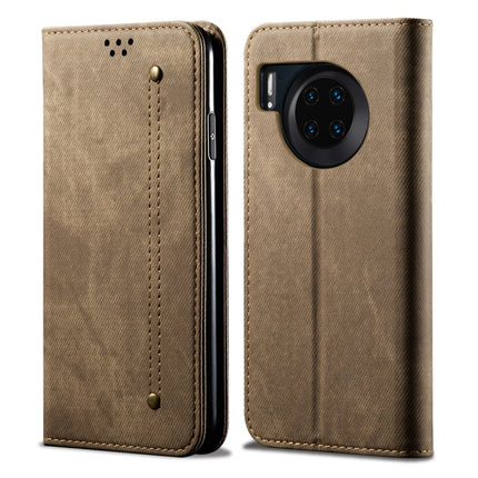 Denim Texture Casual Style Horizontal Flip Leather Case with Holder & Card Slots & Wallet, For OnePlus 7T, For Huawei Mate 30, For Huawei Mate 30 Lite, For Huawei P30 Lite, For Huawei Honor 10i / 20i