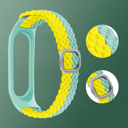 Stripe Braided Watchband, For Xiaomi Mi Band 6 / 5