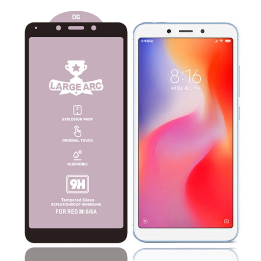25 PCS 9H HD Large Arc High Alumina Full Screen Tempered Glass Film, For Xiaomi Redmi 6(25 PCS), For Xiaomi Redmi 6A(25 PCS), For Xiaomi Redmi 6 Pro(25 PCS), For Xiaomi Redmi 7(25 PCS), For Xiaomi Redmi 7A(25 PCS), For Xiaomi Redmi Go(25 PCS)����������...