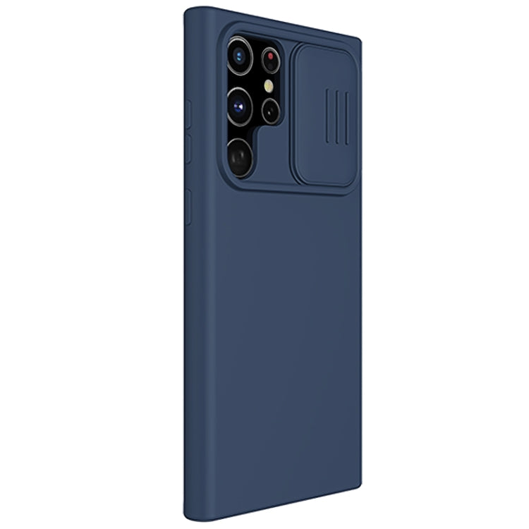 NILLKIN CamShield Liquid Silicone + PC Phone Case, For Samsung Galaxy S22 Ultra 5G