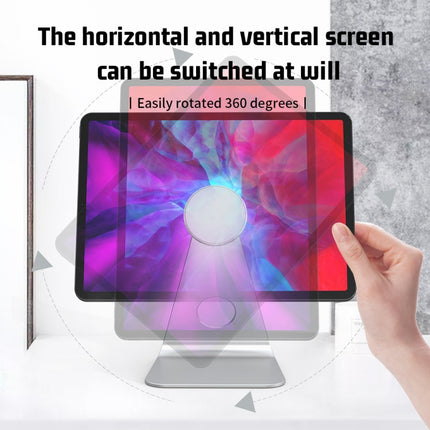 Soporte magnético de escritorio para tableta y teléfono en forma de L R-JUST