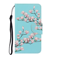 3D Colored Drawing Horizontal Flip PU Leather Case with Holder & Card Slots & Wallet