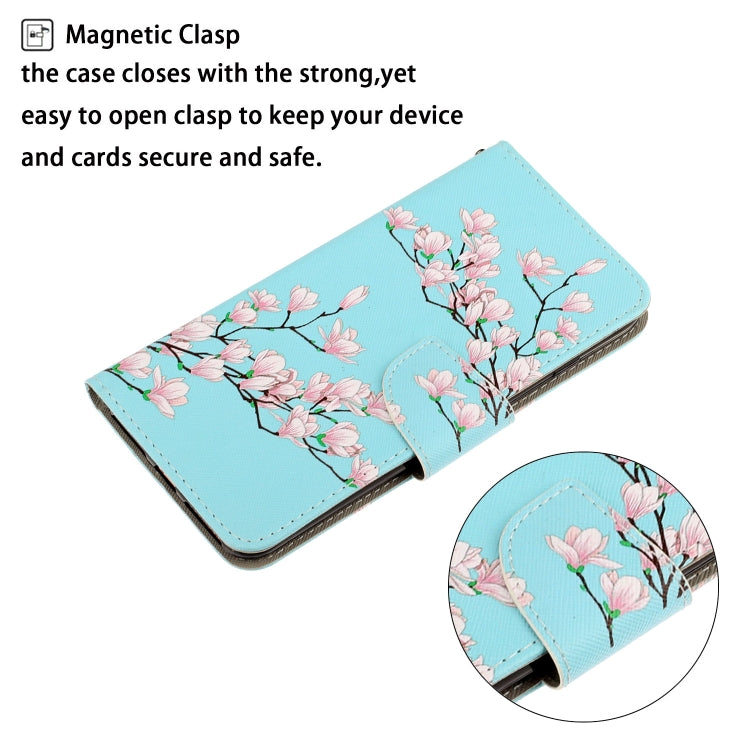 3D Colored Drawing Horizontal Flip PU Leather Case with Holder & Card Slots & Wallet