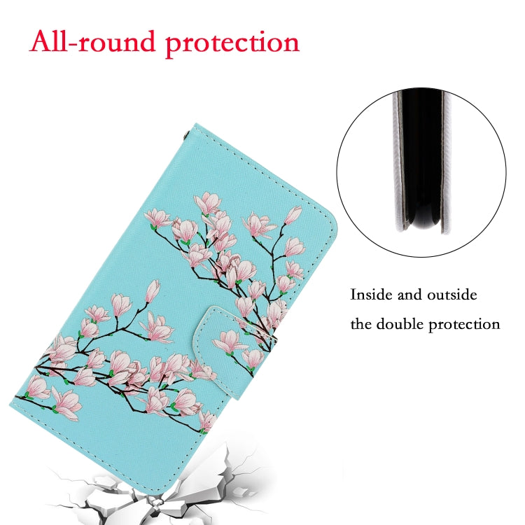 3D Colored Drawing Horizontal Flip PU Leather Case with Holder & Card Slots & Wallet