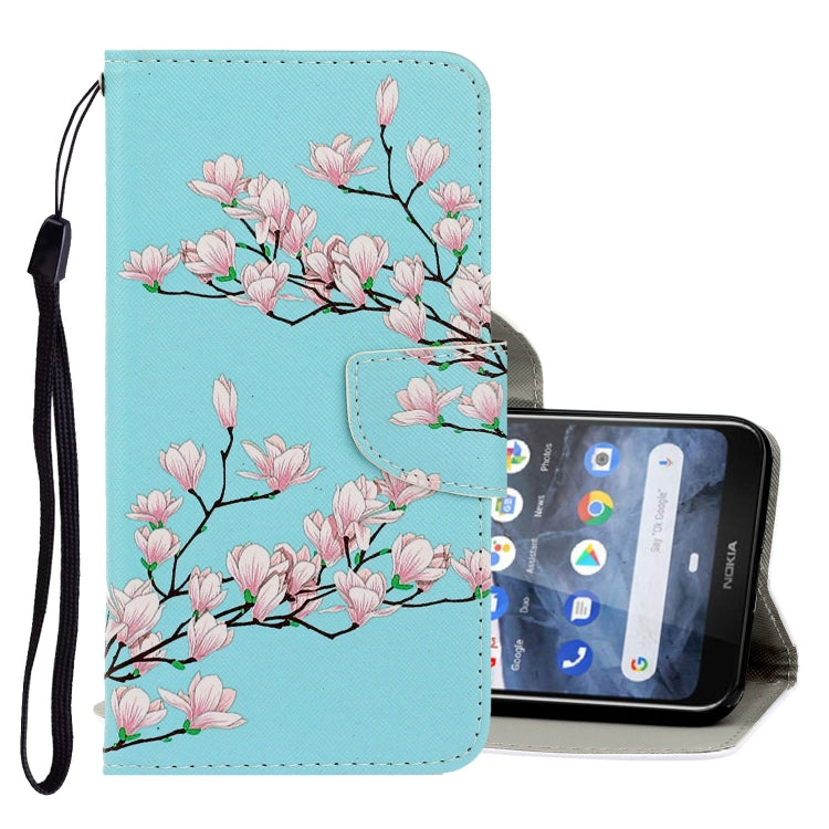 3D Colored Drawing Horizontal Flip PU Leather Case with Holder & Card Slots & Wallet