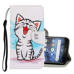 3D Colored Drawing Horizontal Flip PU Leather Case with Holder & Card Slots & Wallet, For Nokia 3.2, For Xiaomi Redmi Note 8T