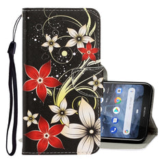 3D Colored Drawing Horizontal Flip PU Leather Case with Holder & Card Slots & Wallet, For Nokia 3.2, For Xiaomi Redmi Note 8T