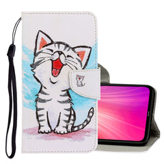 3D Colored Drawing Horizontal Flip PU Leather Case with Holder & Card Slots & Wallet, For Nokia 3.2, For Xiaomi Redmi Note 8T