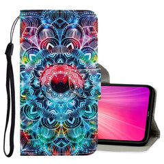 3D Colored Drawing Horizontal Flip PU Leather Case with Holder & Card Slots & Wallet, For Nokia 3.2, For Xiaomi Redmi Note 8T