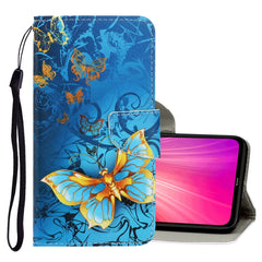 3D Colored Drawing Horizontal Flip PU Leather Case with Holder & Card Slots & Wallet, For Nokia 3.2, For Xiaomi Redmi Note 8T