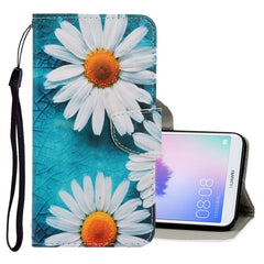 3D Colored Drawing Horizontal Flip PU Leather Case with Holder & Card Slots & Wallet, For Huawei Y9 2019, For Huawei Enjoy 7S