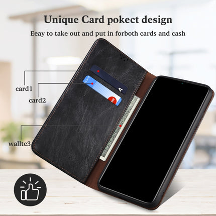 Oil Wax Crazy Horse Texture Leather Phone Case, For Xiaomi Redmi Note 11S / Note 11 Foreign Version