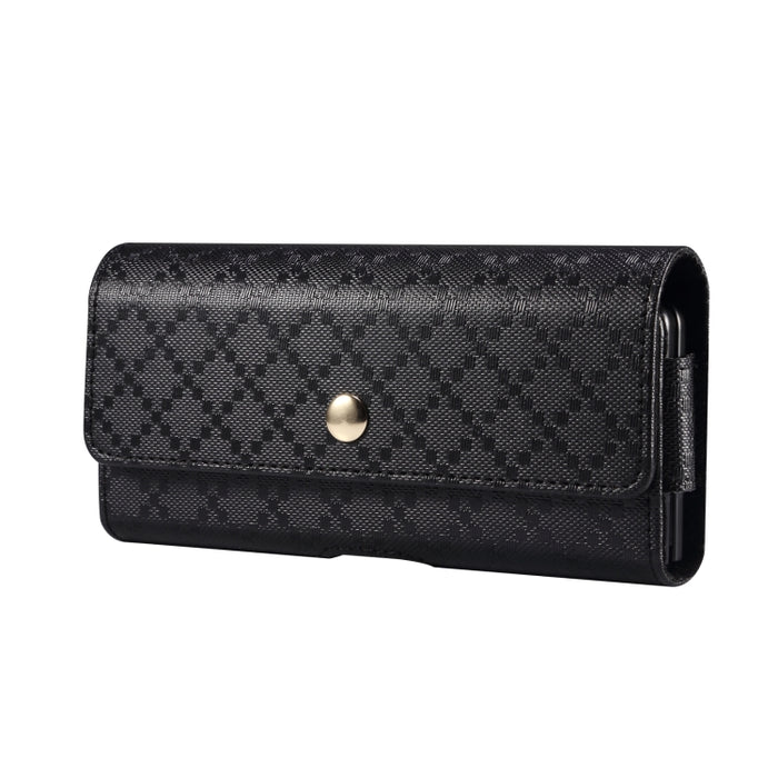 Checkered Texture Waist Hanging Phone Case, For Samsung Galaxy Z Fold3 5G