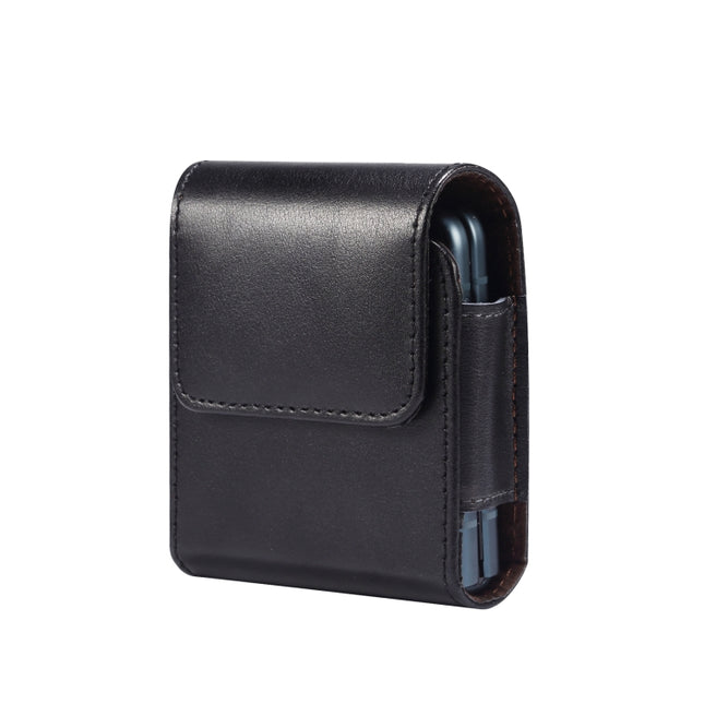 Genuine Leather Waist Hanging Phone Case, For Huawei P50 Pocket