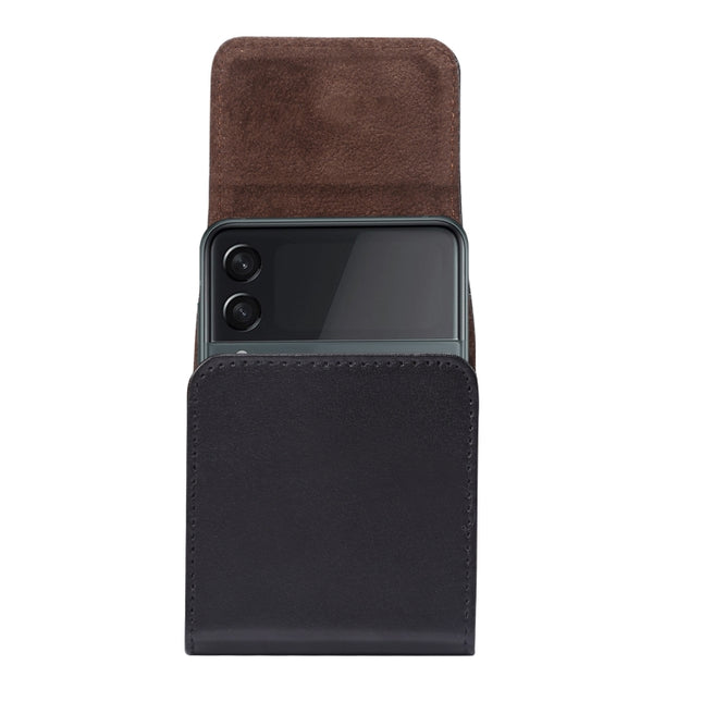 Genuine Leather Waist Hanging Phone Case, For Huawei P50 Pocket