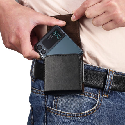 Genuine Leather Waist Hanging Phone Case, For Huawei P50 Pocket