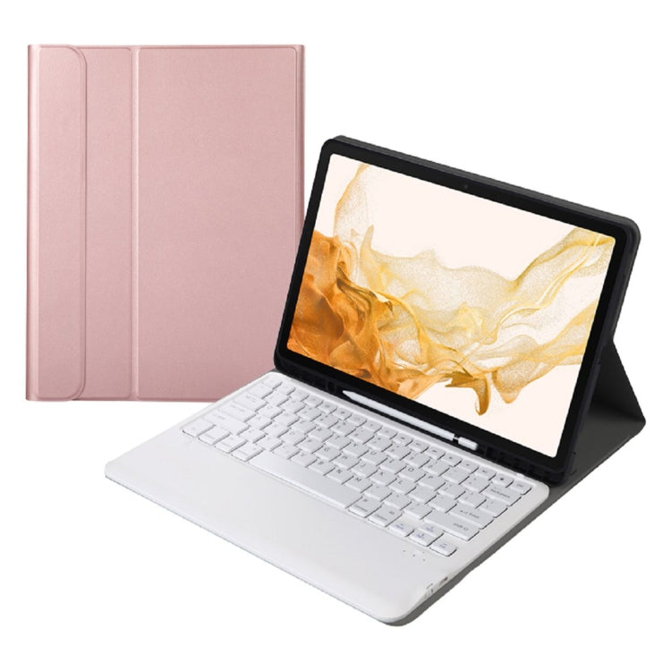 A800B Split Bluetooth Keyboard Leather Case with Holder & Pen Slot
