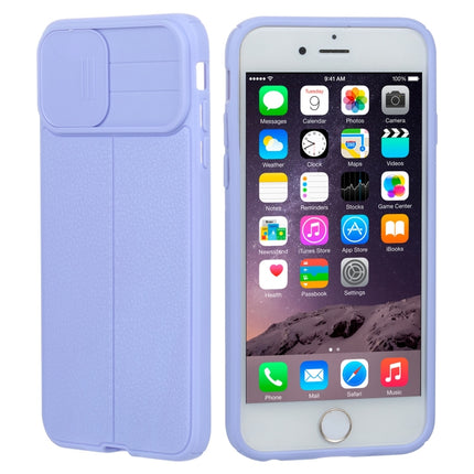 Litchi Texture Sliding Camshield TPU-Schutzhülle für iPhone 6, iPhone 6 Plus, iPhone 8 Plus und 7 Plus sowie iPhone XS Max